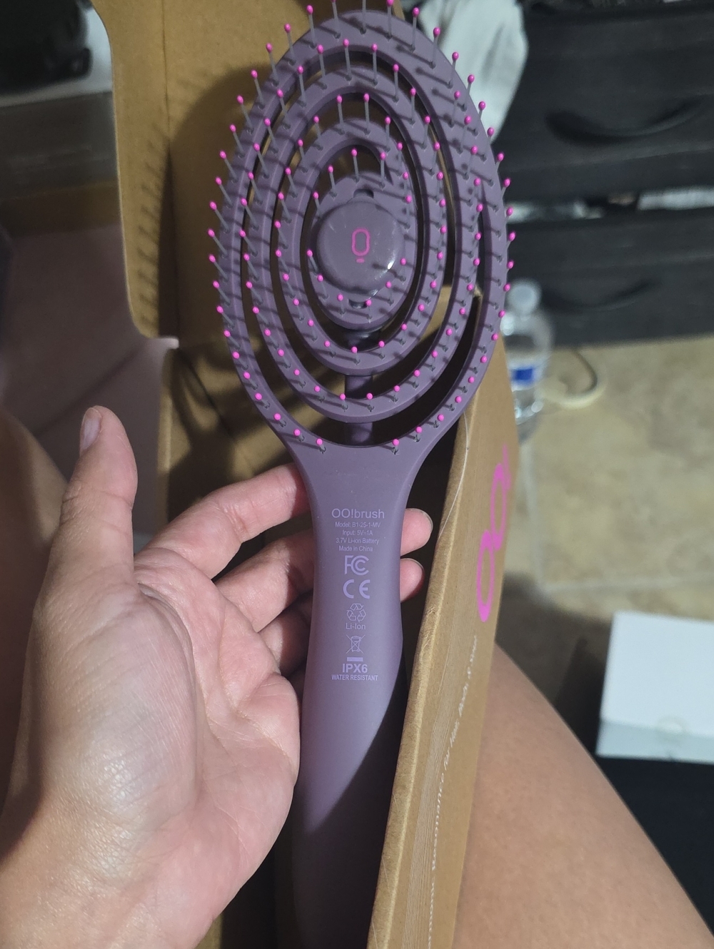 Women’s Purple Detangling Hair Brush
